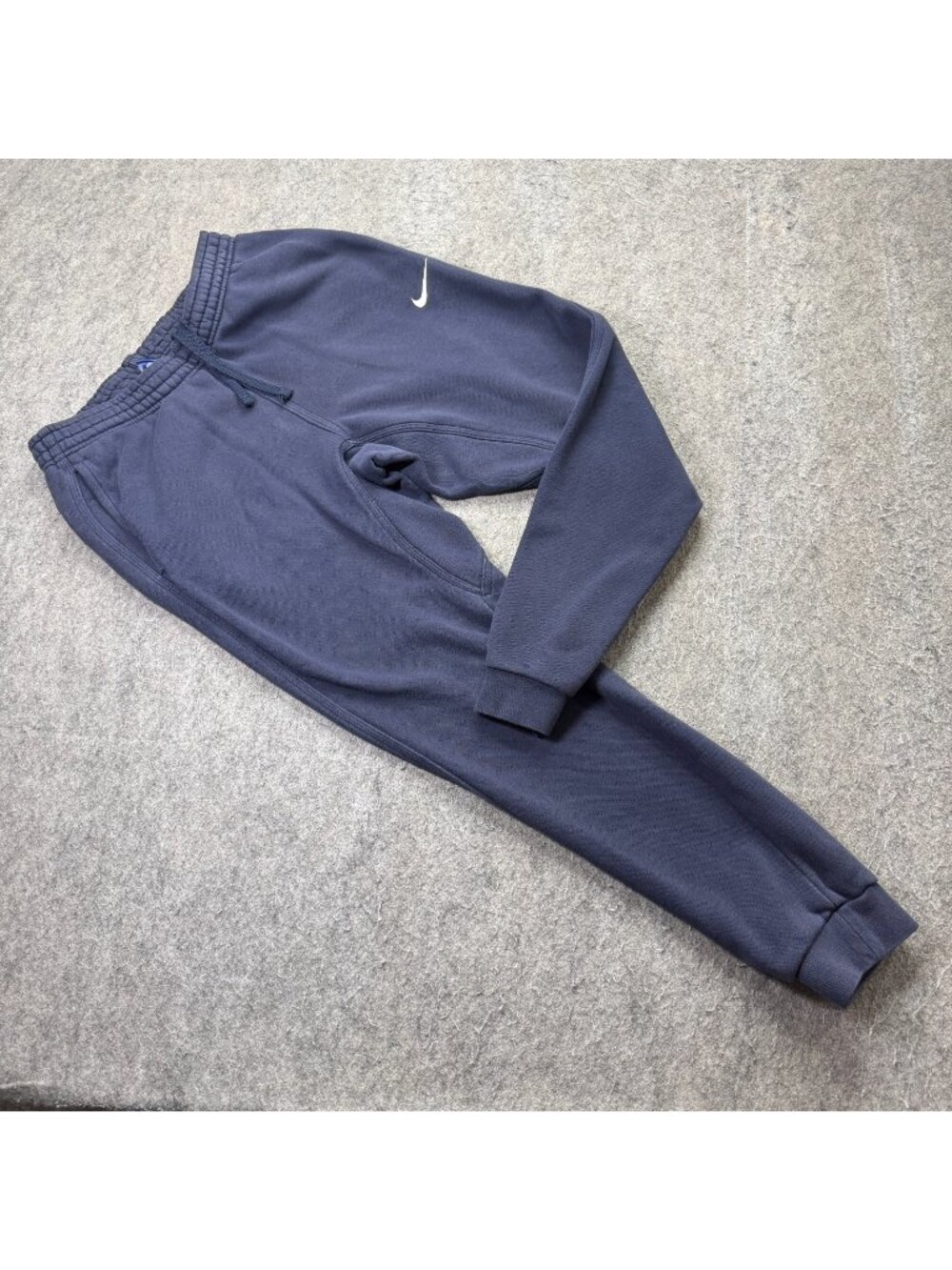 Nike Sportswear Club Fleece Joggers Men M Blue 826431 Tapered 29" Sweatpants